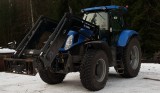 Ajopiirturi asennettu New Holland T7050 traktoriin.